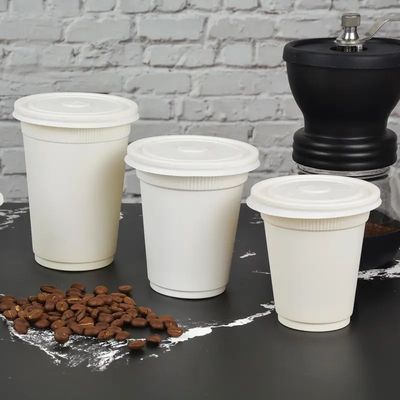 l'amido di mais di PLA 16oz bio- elimina a bevanda Starbucks delle tazze di caffè le tazze calde della bevanda