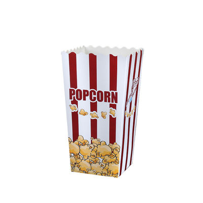Contenitore d'imballaggio di popcorn senza coperchio eliminabile biodegradabile delle stoviglie delle pepite di CMYK