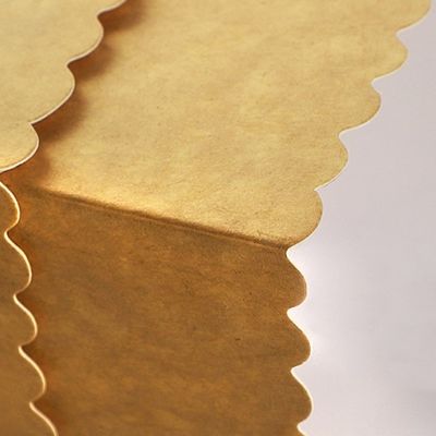 Contenitore d'imballaggio di popcorn senza coperchio eliminabile biodegradabile delle stoviglie delle pepite di CMYK