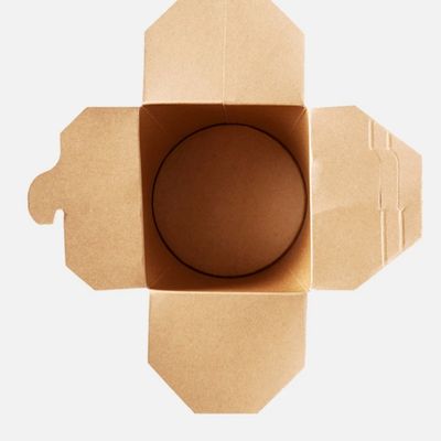 contenitore di carta eliminabile biodegradabile di tagliatella delle stoviglie 8oz 12oz del giro pieghevole 250ml