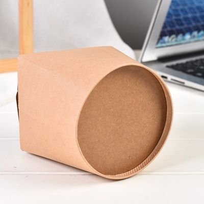 contenitore di carta eliminabile biodegradabile di tagliatella delle stoviglie 8oz 12oz del giro pieghevole 250ml