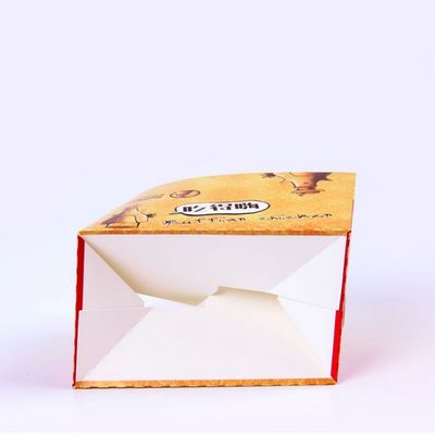 Il contenitore d'imballaggio di pollo arrosto degli alimenti a rapida preparazione 300gsm di 7CM elimina le scatole di carta
