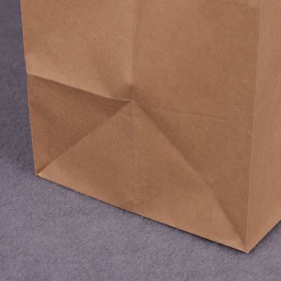 4LBS riciclato ha tagliato il sacchetto della spesa a stampo tagliente 150GSM del regalo della maniglia del sacco di carta di imballaggio per alimenti
