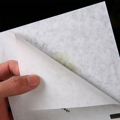 panino aperto impermeabile al grasso della carta della borsa 45gsm di 13x13cm il doppio insacca la tasca dell'involucro dell'hamburger
