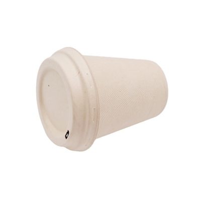 Tazze di caffè asportabili eliminabili biodegradabili libere delle stoviglie 8oz della bagassa di Pfas del latte