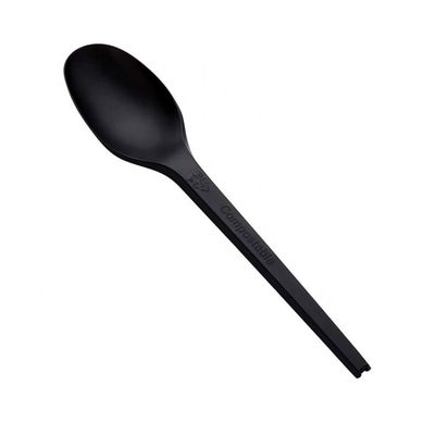 Cucchiaio concimabile del coltello della forcella 165mm dell'insieme della coltelleria delle stoviglie CPLA del partito degli utensili con il tovagliolo