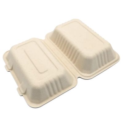 la polpa concimabile della bagassa delle stoviglie del partito del padellame di 600ml 1000ml pranza Bento Box