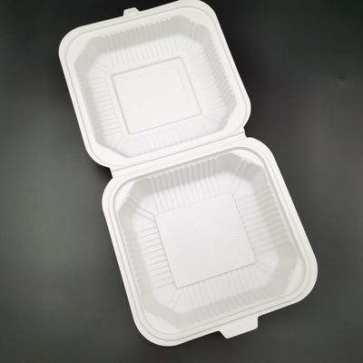 Imballaggio per alimenti della coltelleria 3 dell'amido di mais del ristorante 9in della copertura superiore eliminabile del compartimento