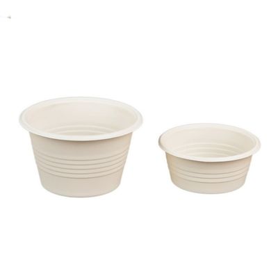 Tazze eliminabili della parte della salsa di condimento delle stoviglie dell'amido di mais 4OZ con i coperchi