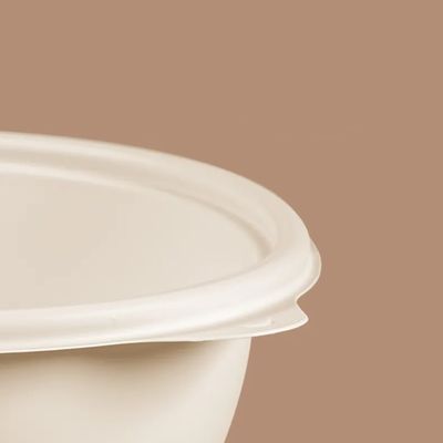 800ml 1050ml biodegradabili eliminano la ciotola di frutta dell'amido di mais dei contenitori con il coperchio