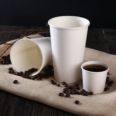 Tazze di caffè beventi su ordinazione del tè 12oz 360ml di Logo Disposable Paper Cups Hot con i coperchi