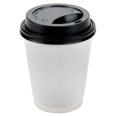 tazza di carta monouso eliminabile di doppio strato della tazza di caffè di Libro Bianco di 16oz 500cc