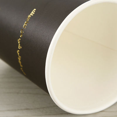 EN13432 tazze di caffè asportabili su ordinazione di carta eliminabili delle tazze 400Ml 12Oz con il coperchio