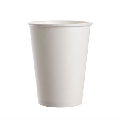 Coperchi eliminabili di Juice White Paper Cups With delle tazze di carta della bevanda fredda della soda di 12OZ 300gsm