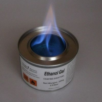 etanolo di 200g Tin Catering Gel Chafing Fuel che cucina il gel di riscaldamento del combustibile dell'alimento