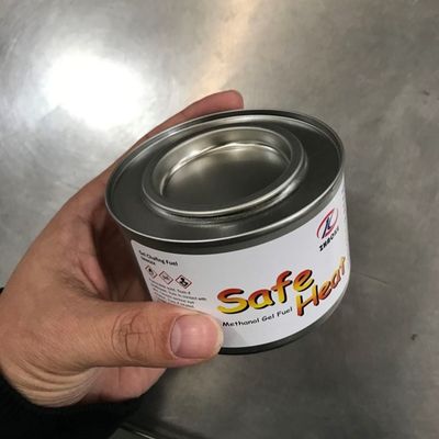 bruciatore di logoramento del piatto del combustibile del gel dello scaldavivande del combustibile del gel duraturo del metanolo di 200g Ashless
